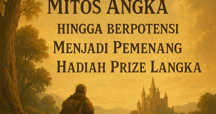 Nana4D: Menjelajah Mitos Angka Hingga Berpotensi Menjadi Pemenang Hadiah Prize Langka
